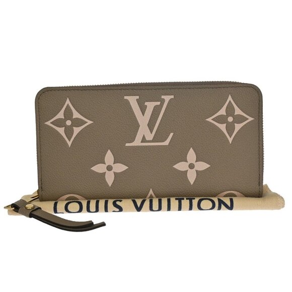 LOUIS VUITTON Zippy Wallet Bicolor Monogram Empreinte Leather - Picture 1 of 16
